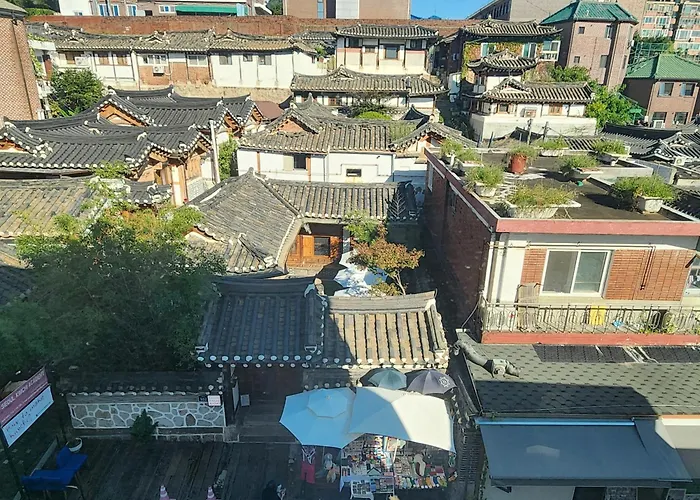 Appartamento Gyedong Byeolchae, Bukchon Hanok Village & Namsan Tower View Warm Morning Sunshine Tranquil Rest Seul